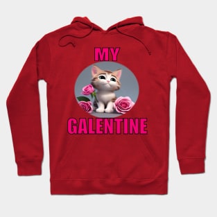 My galentines kitty cat Hoodie